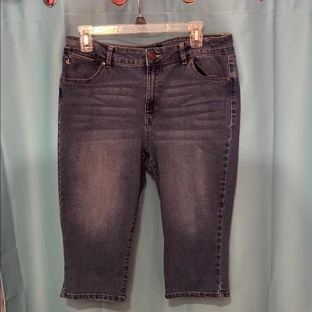 d. jeans Women's Blue Denim Bermudas